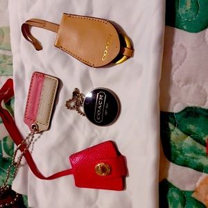 Coach Hang tags $13each no bundle discount pink strip sold round sold